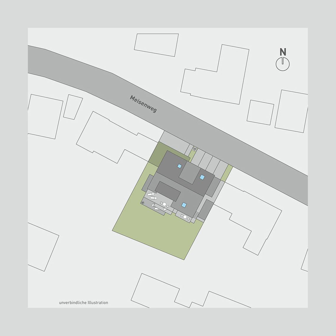Projekt Grafenau Döffingen - Lageplan