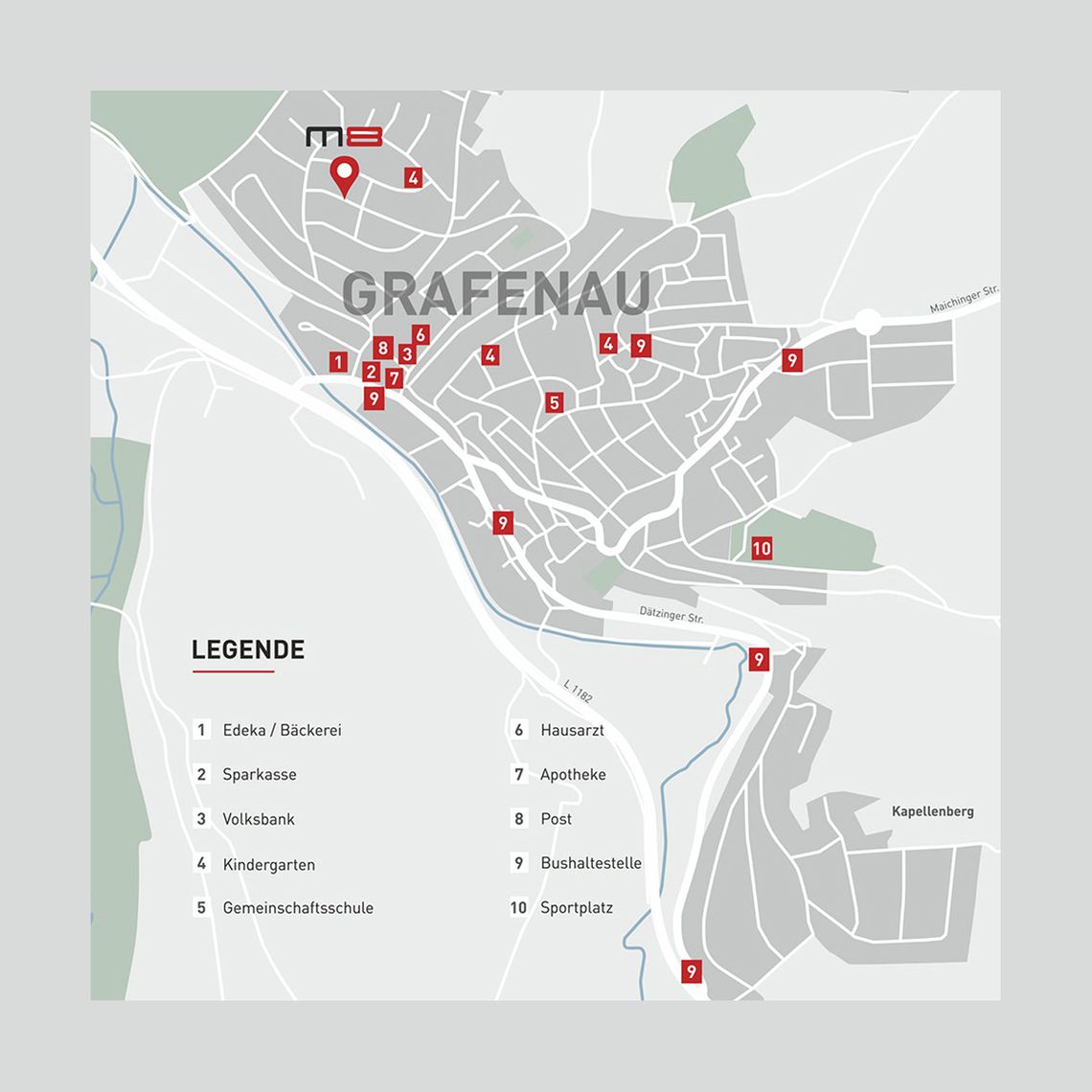 Projekt Grafenau Döffingen - Infrastruktur
